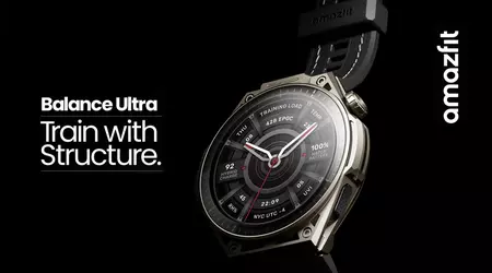 Титан, сапфір та ціна непоганого смартфона: представлено Amazfit Balance Ultra