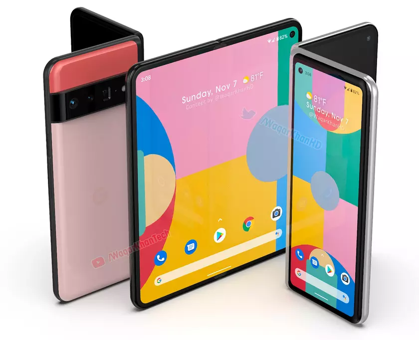 Источник: складной смартфон Google Pixel выйдет на рынок в конце 2022 года