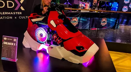 Cooler Master анонсувала випуск Sneaker X - ПК, зробленого у вигляді кросівка
