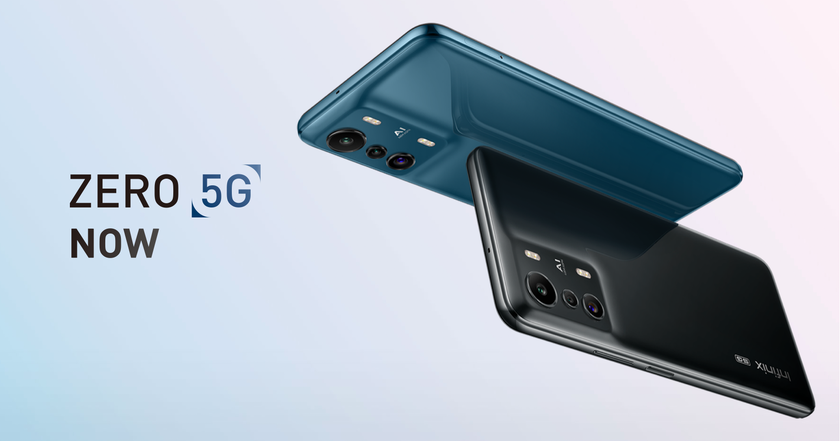 Infinix Zero 5G: дисплей на 120 Гц, чип Dimensity 900, батарея на 5000 мАч и камера на 48 МП