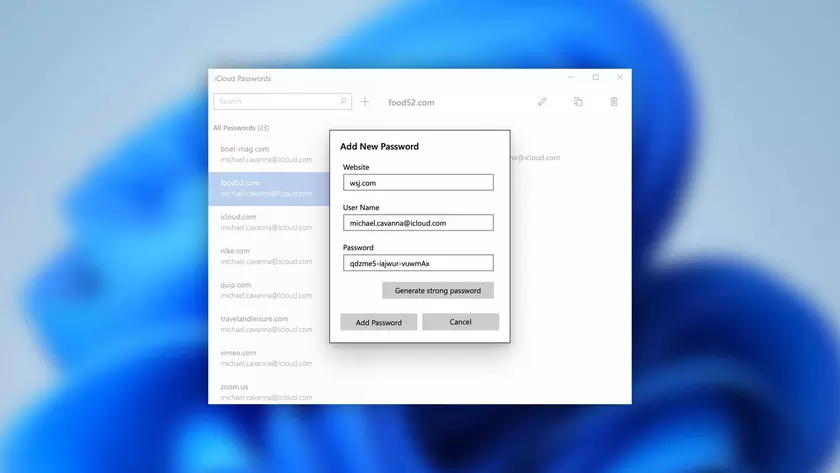 Apple обновила iCloud для Windows: генератор паролей, поддержка ProRAW и ProRes и многое другое