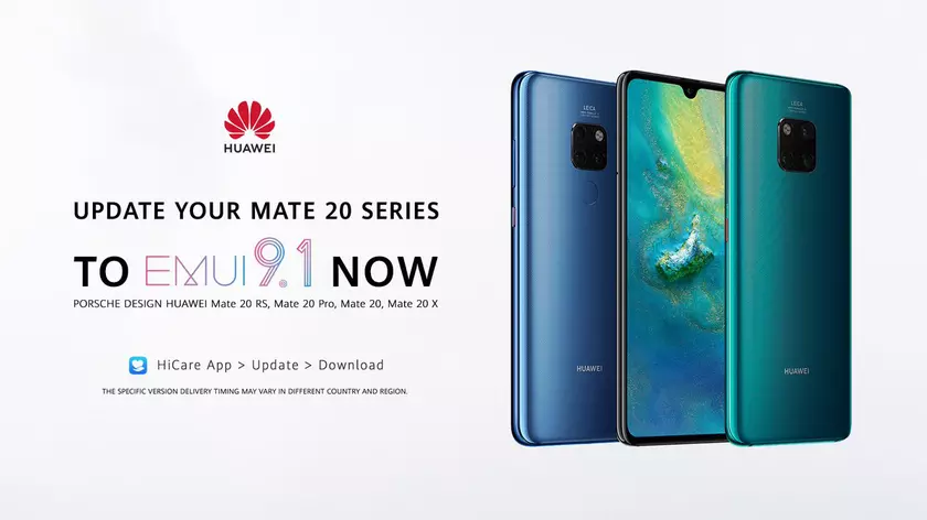 Прошлогодние флагманы Huawei Mate 20 начали получать EMUI 9.1. Все, кроме Mate 20 Lite