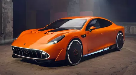 Mercedes показав 1360-сильний електричний суперседан Concept AMG GT XX