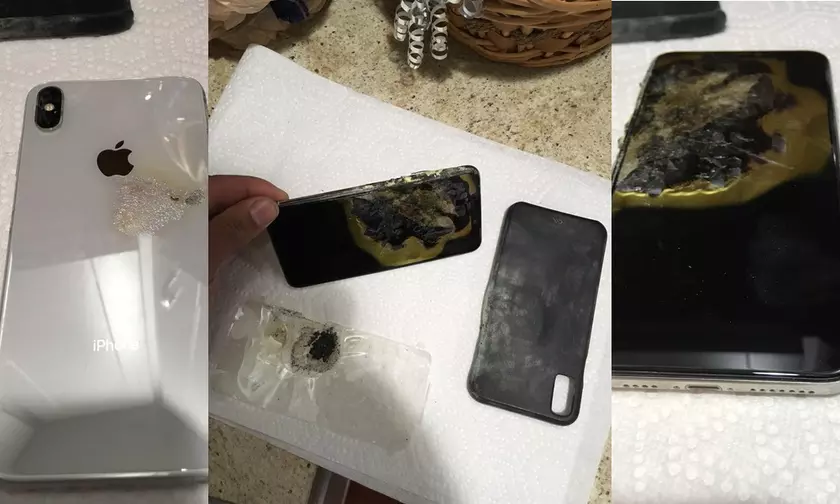 Новый iPhone XS Max загорелся в кармане владельца