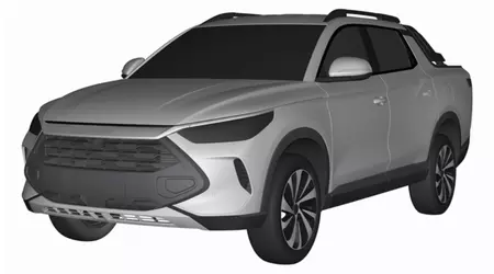 З'явилися патентні зображення нового пікапа BYD для Європи