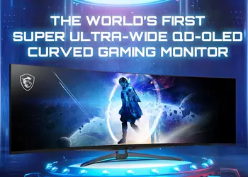 MSI анонсировала первый в мире «супер-ультра-широкоугольный» монитор QD-OLED диагональю 49” с частотой кадров 240 Гц
