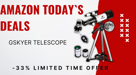 Gskyer Telescope 70mm Aperture 400mm - Now $43 Off!