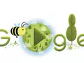 День Земли 2020: почувствуйте себя пчелой в Google Дудл