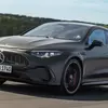 Прев'ю електричного седана Mercedes-AMG CLA 45 - передня частина