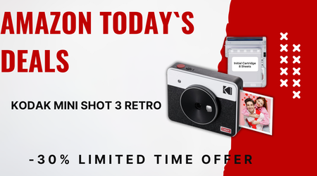 KODAK Mini Shot 3 Retro Camera – Now $51 Off!