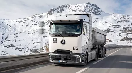 Мороз і Альпи: Daimler Truck випробовує в горах нове покоління водневих вантажівок