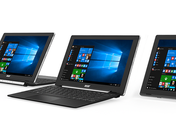 Windows-трансформеры Acer Switch V 10 и Switch One 10 с дактилоскопическими сканерами