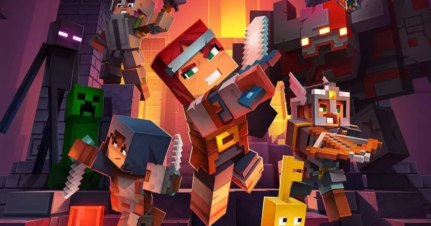 Новые горизонты творчества: искусство Minecraft Dungeons