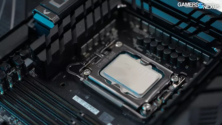 Схема механизма крепления процессора Intel Nova Lake