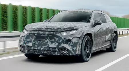 Розпочалися випробування нового електричного позашляховика Mercedes-AMG