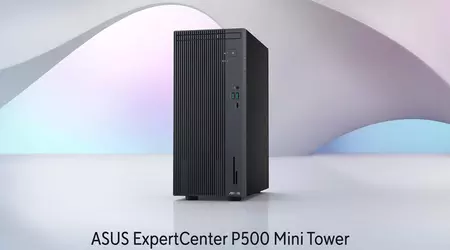 Asus представила ExpertCenter P500 Mini Tower — компактний ПК для бізнесу з можливістю ігрової системи
