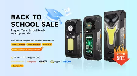 Ulefone представила Armor 33 Pro і Armor 33 — «цеглини» з 25 500 мА·г, захищені по військовому стандарту
