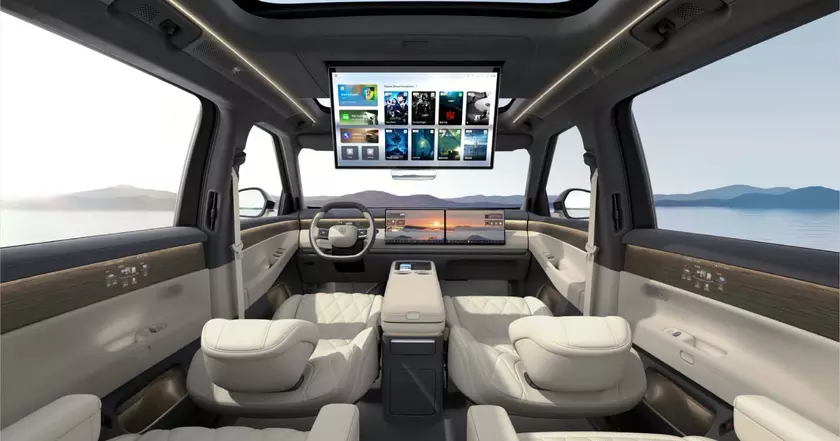 Погружение в будущее: интерьер Volkswagen ID. Era 9X