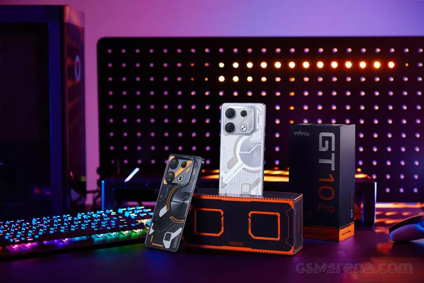 Infinix GT 10 Pro 5G станет первым в мире смартфоном с 26 ГБ оперативной памяти и получит быструю зарядку рекордной мощности