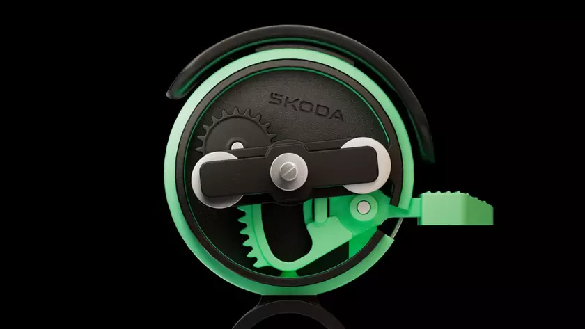 Концепт велозвонка Skoda DuoBell
