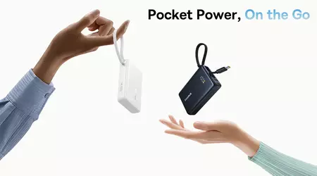 Baseus запускає Power Bank PicoGo 10 000 мАг із вбудованим кабелем і швидкою зарядкою 45 Вт