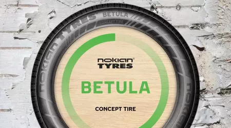 Nokian Tyres created a tire with a material made from birch bark residues