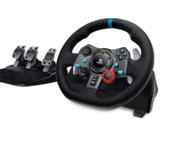 Logitech G Gaming Racing Wheel avec pédales réactives G29