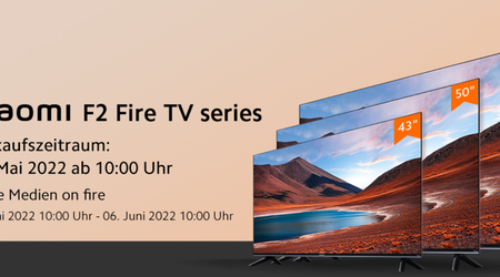 Xiaomi TV F2 4K TVs are presented in Europe