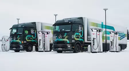 Mercedes eActros 600 пройшов повторні випробування взимку - витрата електроенергії зросла на 25%, а подекуди й 50%