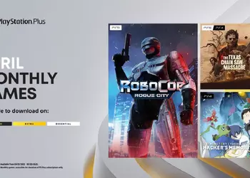RoboCop, Digimon и адаптация культового хоррора: Sony раскрыла подборку игр апреля для подписчиков PS Plus