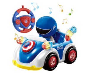 NQD RC Cartoon Race Car with ...
