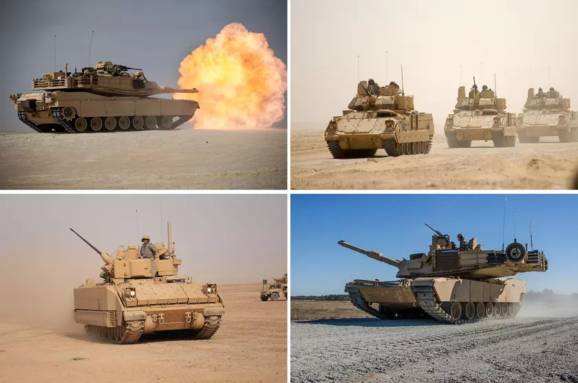США могут увеличить поставки танков Abrams и боевых машин Bradley в Украину