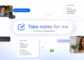Google Meet научился писать конспекты за вас: Gemini превращает встречи в резюме с ключевыми тезисами