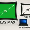 Мініатюра Splay Max у розгорнутому вигляді