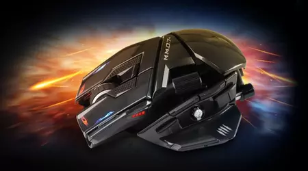 Пальців не вистачить: представлено геймерську мишу Mad Catz MMO 7+ з двадцять однією програмованою кнопкою