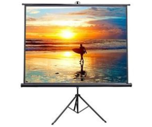 Vivo 100" Portable Projector Screen with ...