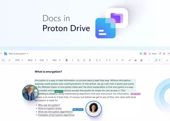 Proton выпускает собственную версию Google Docs со сквозным шифрованием