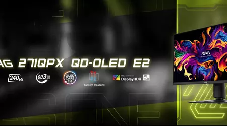 MSI показала новий ігровий монітор MAG із 27-дюймовим QD-OLED-екраном на 240 Гц за $699