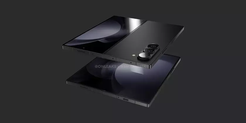 Макет Samsung Galaxy Fold 6 демонстрирует угловатый дизайн, схожий с моделями Galaxy S Ultra и Galaxy Note
