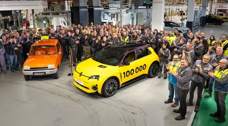 Renault випустила 100-тисячний електромобіль R5 на заводі у Франції