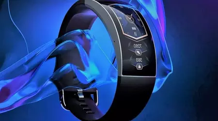 «Розумний» годинник Amazfit X з гнучким дисплеєм з'явився на Indiegogo