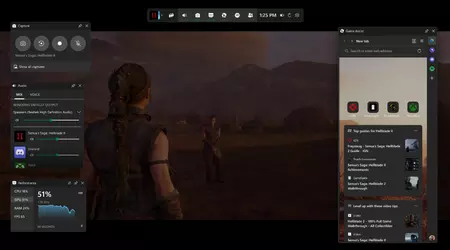 В ігровій панелі Windows 11 з'явився ігровий віджет Microsoft Edge Game Assist, подібний до оверлею Steam