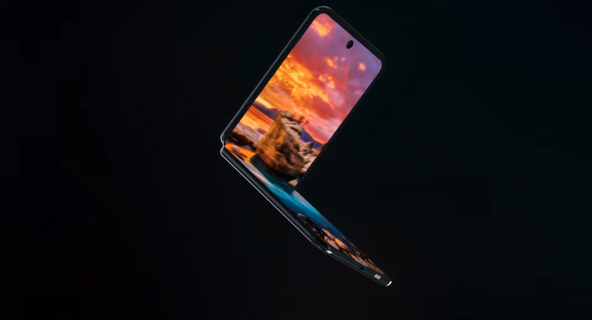 Samsung показала на CES складной смартфон в форме пудреницы и ноутбук с раздвижным дисплеем. Но это тайна