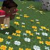 Яркие цветы в Minecraft
