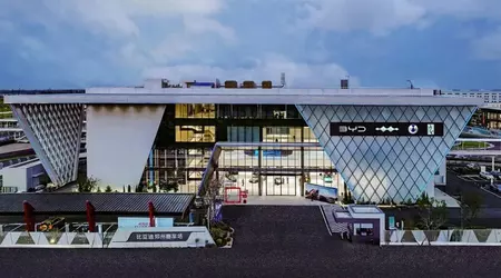 BYD has opened a car theme park with a track, dunes and a pool for off-road vehicles