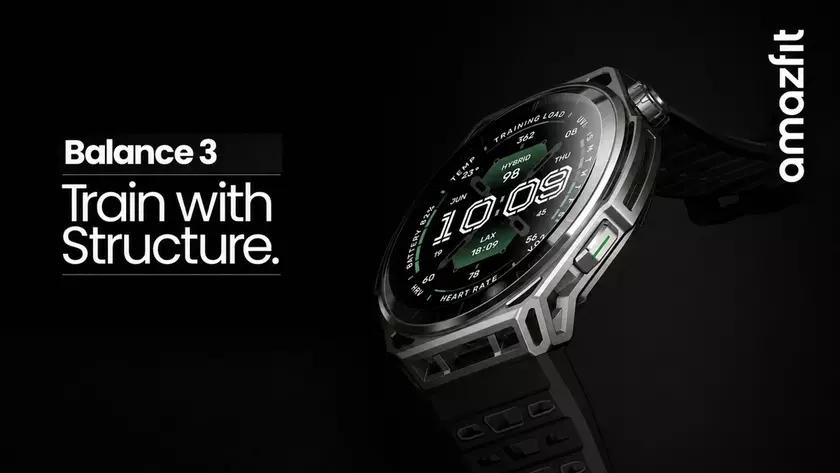 Умные часы Amazfit Balance 3 с круглым экраном
