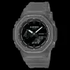 GA-2100K-1AJF димчастий сірий корпус з зеленими акцентами