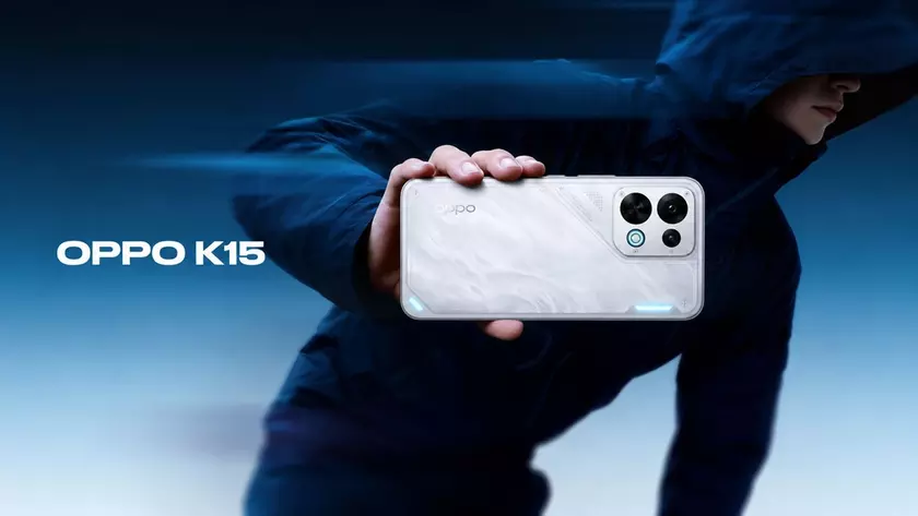 Новый смартфон Oppo K15 в двух цветах