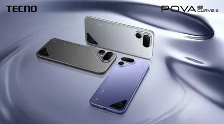 Tecno представила Pova Curve 2 5G — тонкий смартфон з батареєю на 8000 мАг та AMOLED-екраном 144 Гц