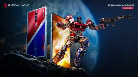 nubia представила спеціальну версію Red Magic 8 Pro+ для фанатів Трансформерів за $935